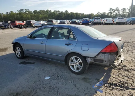 2007 Honda Accord Se из США, поврежденный, VIN 1HGCM56347A079839